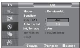 SAMSUNG LE32S67BD - Sie können den Ton nach Ihrem persönlichen Geschmack einstellen. - 1