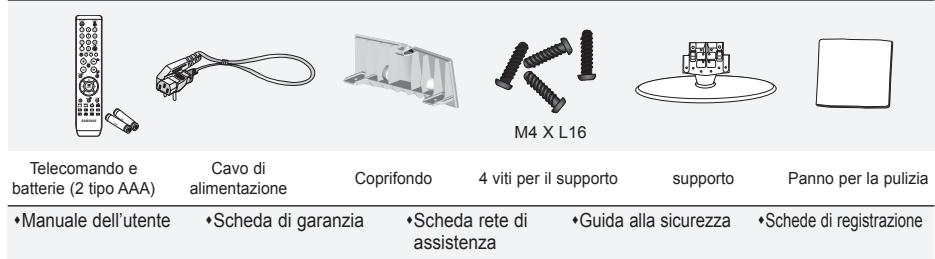 SAMSUNG LE32S67BD - Elenco dei componenti - 1