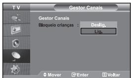 SAMSUNG LE32S67BD - Definir Gestor Canais - 3