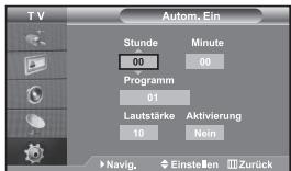 SAMSUNG LE32S67BD - Fernseher automatisch ein- und ausschalten - 1