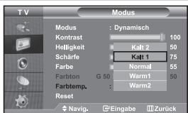 SAMSUNG LE32S67BD - Farbwert ändern - 1