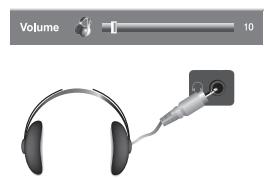 SAMSUNG LE32S67BD - Connecting Headphones - 1