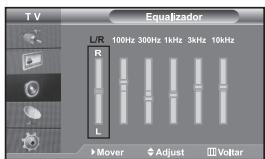 SAMSUNG LE32S67BD - Regulação das programações de som - 1
