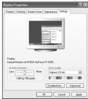 SAMSUNG LE32S67BD - Configurazione del software per PC (basato su Windows XP) - 1
