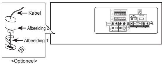 SAMSUNG LE32S67BD - De anti-diefstal vergrendeling gebruiken - 1