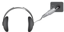 SAMSUNG LE32S67BD - Connexion du casque - 2