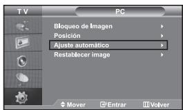 SAMSUNG LE32S67BD - Cambio de la posición de la imagen (Posición): - 1