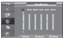 SAMSUNG LE32S67BD - Ajuste de los parámetros de sonido - 1