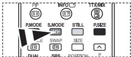 SAMSUNG LE32S67BD - Changement de la norme Son - 2