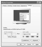 SAMSUNG LE32S67BD - Configurar o software do PC (Baseado no Windows XP) - 1
