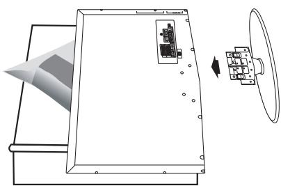 SAMSUNG LE32S67BD - Instalación del soporte - 1
