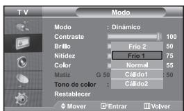 SAMSUNG LE32S67BD - Cambio del tono del color - 1