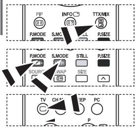 SAMSUNG LE32S67BD - Utilisation du système Fastext pour sélectionner une page télétexte - 1
