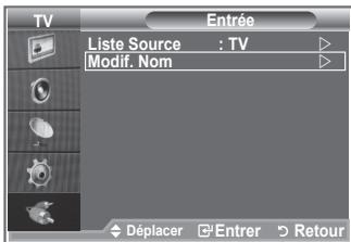 SAMSUNG LE32S86BD - Nommez le périphérique connecté aux prises d'entrée pour rendre la sélection des sources d'entrée plus facile. - 1