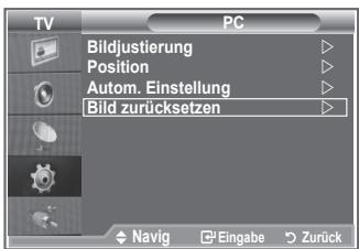 SAMSUNG LE32S86BD - Einstellungen für PC vornehmen - 4