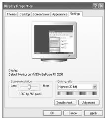 SAMSUNG LE32S86BD - Software configureren (gebaseerd op Windows XP) - 1