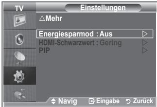 SAMSUNG LE32S86BD - Verwendend der Energiesparfunktion - 1