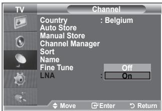 SAMSUNG LE32S86BD - Fine Tuning Channel Reception - 3