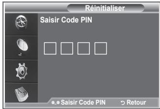 SAMSUNG LE32S86BD - Réinitialisation - 1