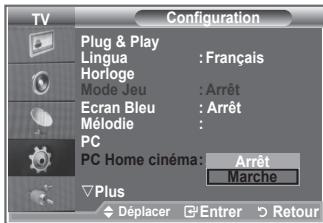 SAMSUNG LE32S86BD - Branchement de l'ensemble PC Home Cinéma - 2
