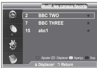 SAMSUNG LE32S86BD - Mise à jour manuelle de la liste des chaînes - 5