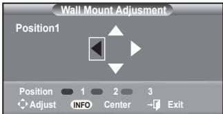 SAMSUNG LE32S86BD - Wall-Mount Adjustment (LE40S8, LE46S8) (Sold separately) - 3