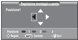 SAMSUNG LE32S86BD - Regolazione montaggio a parete (LE40S8, LE46S8) (kit venduto separamente) - 3