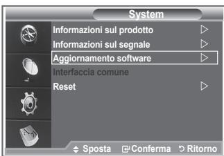 SAMSUNG LE32S86BD - Aggiornamento del software - 1