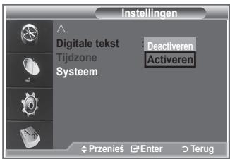 SAMSUNG LE32S86BD - Digitale tekst selecteren (uitsluitend Verenigd Koninkrijk) - 1