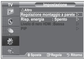 SAMSUNG LE32S86BD - Regolazione montaggio a parete (LE40S8, LE46S8) (kit venduto separamente) - 2