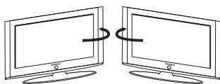 SAMSUNG LE32S86BD - Stand Swivel (Left / Right) (LE32S8, LE37S8, LE40S8, LE46S8) - 1