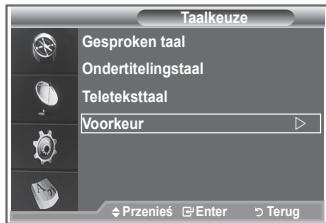 SAMSUNG LE32S86BD - Dit menu bevat zes submenu's: - 1