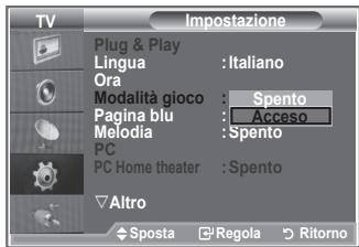 SAMSUNG LE32S86BD - Uso della modalità Gioco - 2