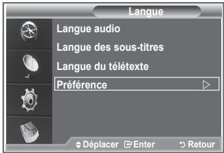 SAMSUNG LE32S86BD - Sélection de la langue (sous-titres, audio ou télétexte) - 4