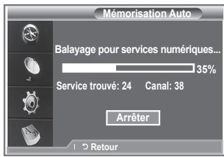 SAMSUNG LE32S86BD - Mise à jour automatique de la liste des chaînes - 1