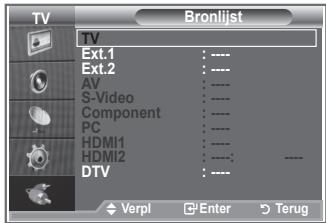 SAMSUNG LE32S86BD - U kunt een keuze makeuuit externe bronnen die op de ingangen van de tv zich aangesloten. - 4