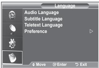 SAMSUNG LE32S86BD - Language - 4