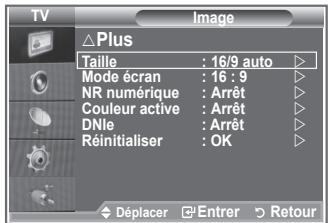 SAMSUNG LE32S86BD - Changement de la taille de l'image - 1