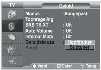 SAMSUNG LE32S86BD - Het geluid van het subbeeld weergeven - 2