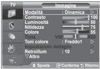 SAMSUNG LE32S86BD - È possibile selezionare il tipo di immagine che più corrisponde alle proprie esigenze. - 1