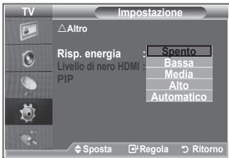SAMSUNG LE32S86BD - Utilizzato della funzione Risp. energia - 2