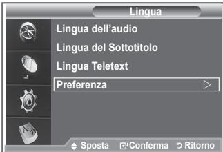 SAMSUNG LE32S86BD - Il menu è costituito da 6 sottomenu: - 1