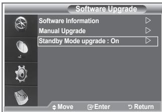 SAMSUNG LE32S86BD - Upgrading the Software - 4
