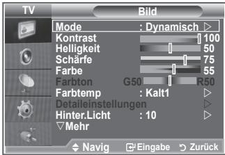 SAMSUNG LE32S86BD - Sie können den Bildstandard auswahlen, der für ihre Sehwogenheiten am besten geeignet ist. - 1