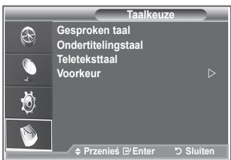 SAMSUNG LE32S86BD - Taalkeuze - 4