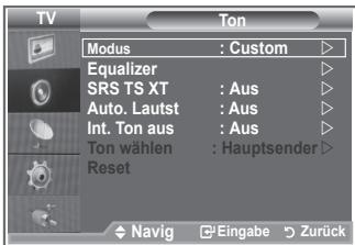 SAMSUNG LE32S86BD - Tonstandard wahlen - 1