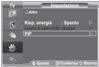 SAMSUNG LE32S86BD - Impostazioni della funzione PIP - 1
