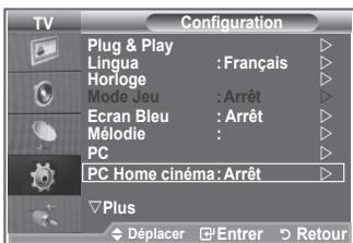 SAMSUNG LE32S86BD - Branchement de l'ensemble PC Home Cinéma - 1