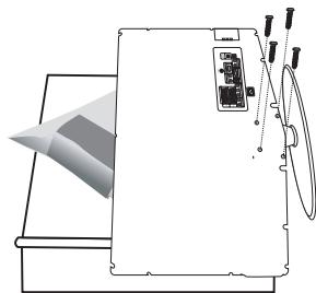 SAMSUNG LE32S86BD - De voet installeren - 2