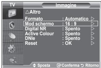 SAMSUNG LE32S86BD - Sezione della modalità schermo - 1